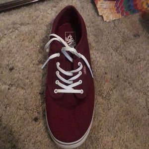 Maroon Vans